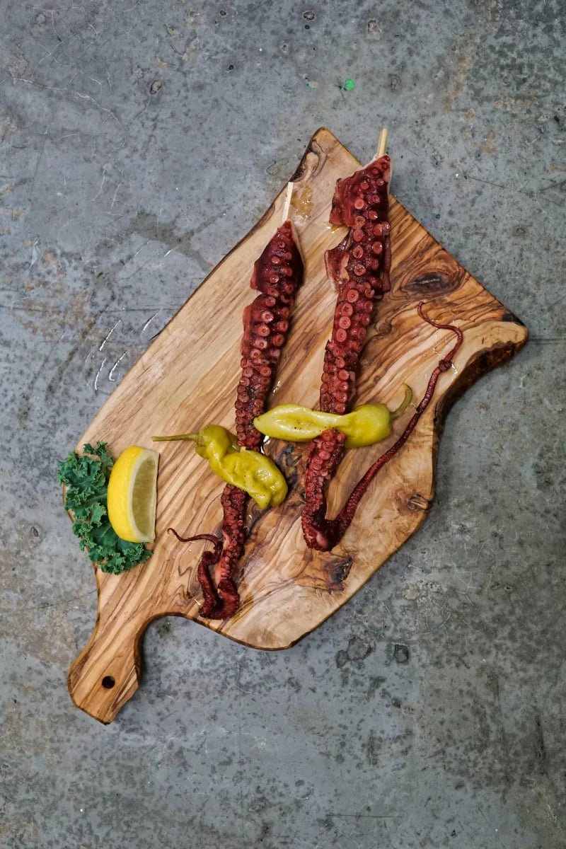 Octopus Kabob