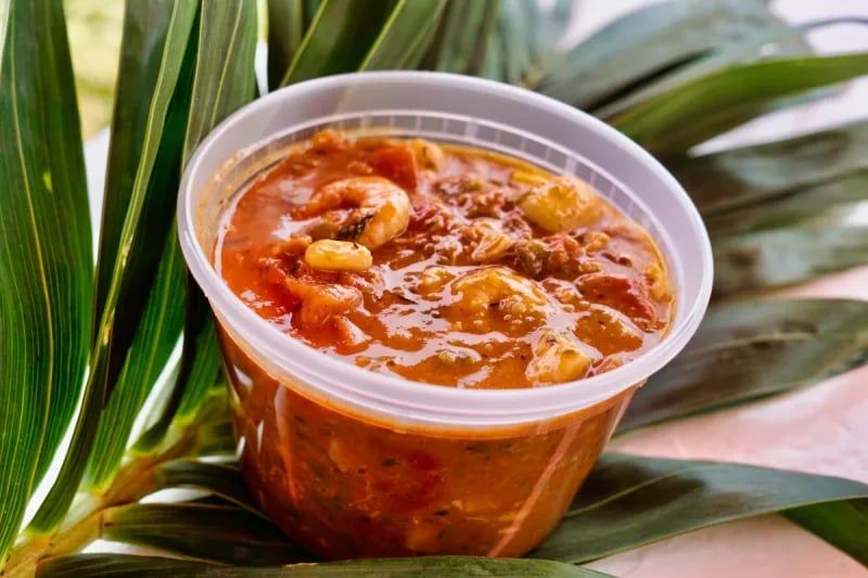 1 Quart Frenchy's seafood gumbo