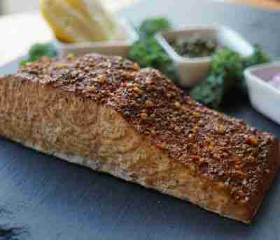 smoked salmon
